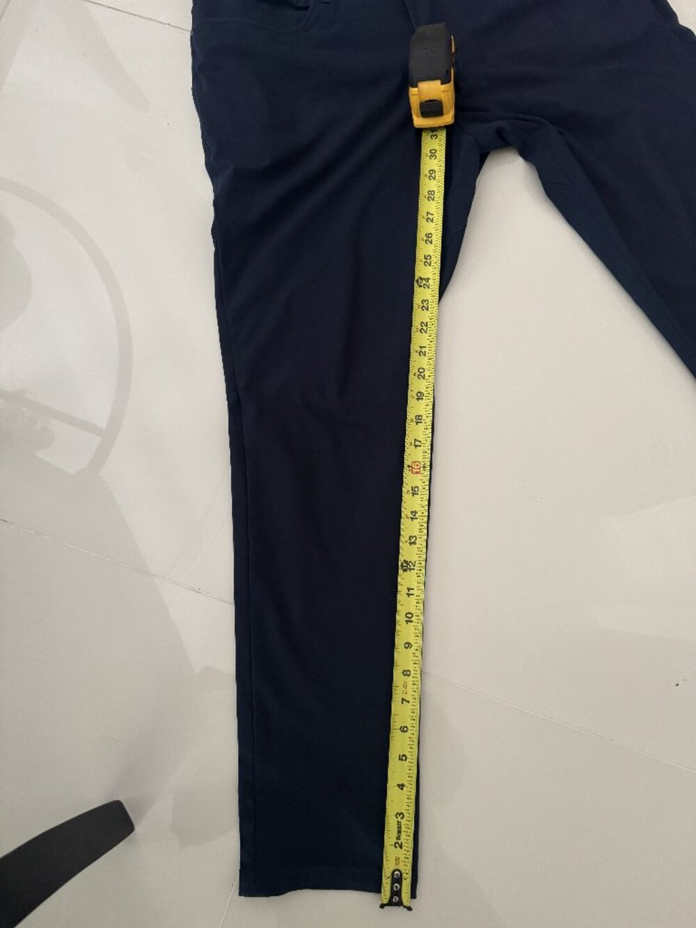 LULULEMON MENS ABC 5 POCKET PANT NAVY BLUE (2 pairs)